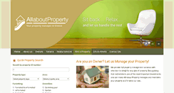 Desktop Screenshot of allaboutproperty.gr