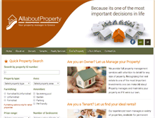 Tablet Screenshot of allaboutproperty.gr